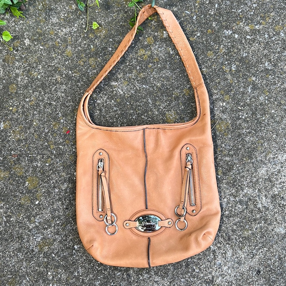 Vintage B. Makowsky Leather Bag